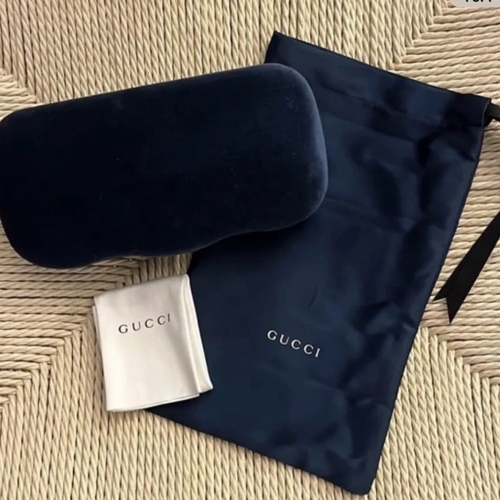 GUCCI Sunglass Case- BRAND NEW- size Large